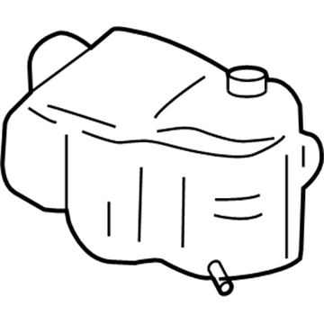 Buick Coolant Reservoir - 25725820