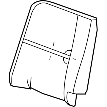 2012 GMC Sierra 1500 Seat Cushion Pad - 22771049