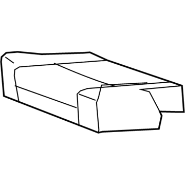 2012 GMC Sierra 1500 Seat Cushion Pad - 22771035