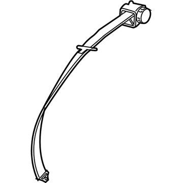 Pontiac Seat Belt - 89026278