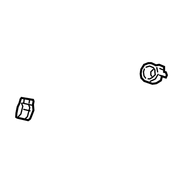 GMC 90530642 Water Feed Tube Clamp