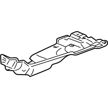 2002 GMC Sonoma Exhaust Heat Shield - 15161620