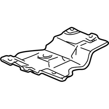 2002 GMC Sonoma Exhaust Heat Shield - 93392844