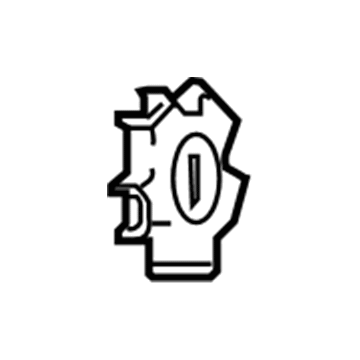 Pontiac Aztek Wheel Cover - 9594552