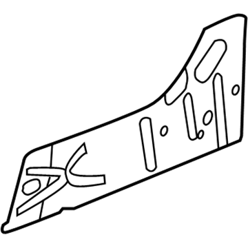 Cadillac 25982601 Inner Rocker