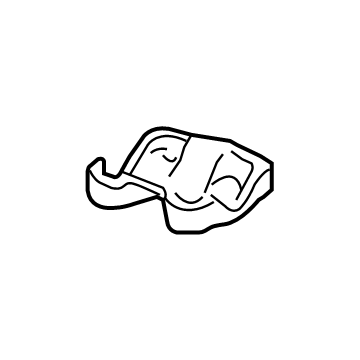 GM 84090549 U-Bolt Plate, Rear