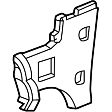 GM 15053741 Plenum Panel, Driver Side GM 15053741 Plenum Panel, Driver Side