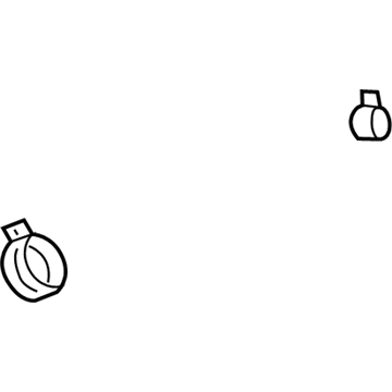 Cadillac 90572593 Reservoir Hose Clamp