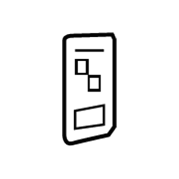 GMC 12451193 Info Label