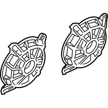 Chevy Camaro Cooling Fan Bracket - 22125219