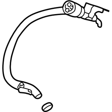 Buick Rendezvous Fuel Filler Hose - 15854701