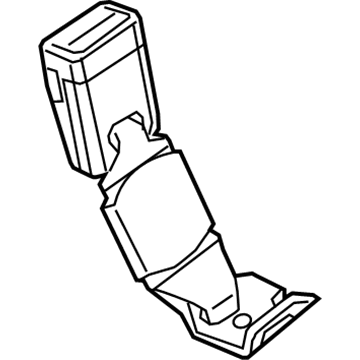 2017 Cadillac ATS Seat Belt - 19331800