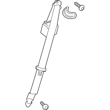 2017 Cadillac ATS Seat Belt - 19328562