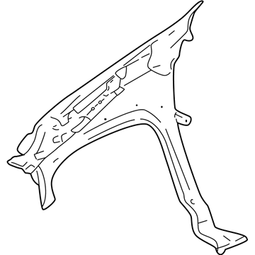 GM 88893388 Fender Assembly, Front Passenger Side GM 88893388 Fender Assembly, Front Passenger Side