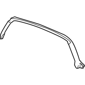 2012 Chevy Corvette Weather Strip - 15881010