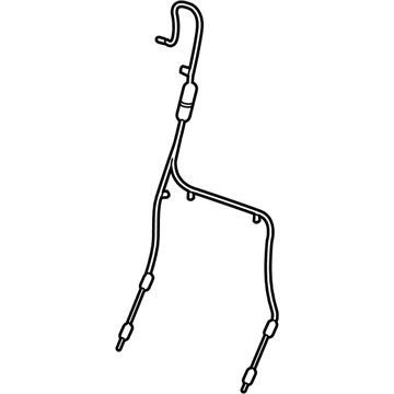 GM 13521115 Cable, Rear GM 13521115 Cable, Rear