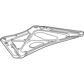 Cadillac 84168780 Lower Shield
