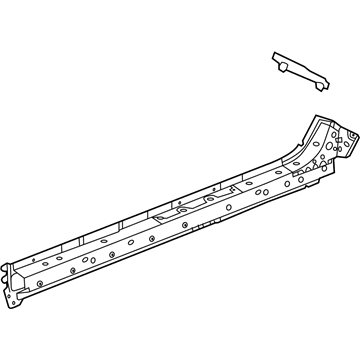 GM 42453093 Rocker Reinforcement, Passenger Side