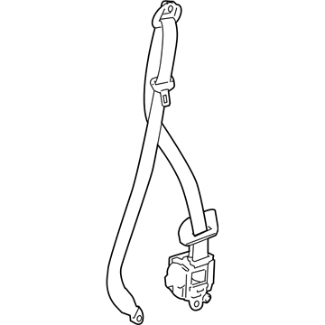 Chevy HHR Seat Belt - 19257362