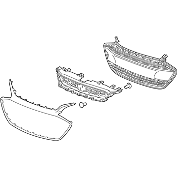 Chevy 42687998 Grille Assembly