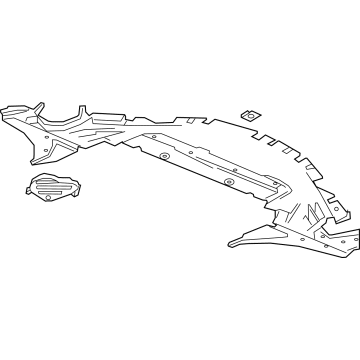 Chevy Equinox Underbody Splash Shield - 84254377