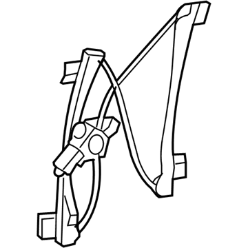 2006 Chevy Malibu Window Regulator - 25802961