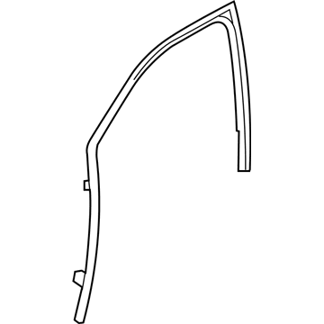 2004 Chevy Malibu Weather Strip - 15223298