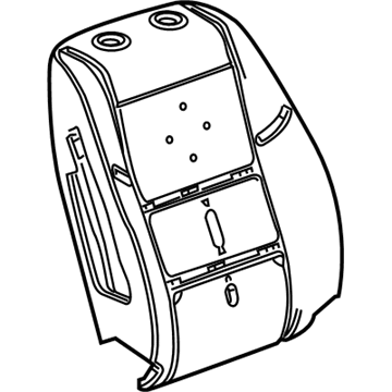 Chevy Seat Cushion Pad - 22855721