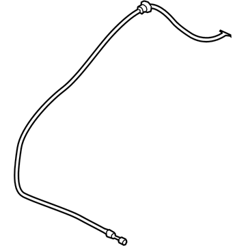 Chevy City Express Hood Cable - 19317414