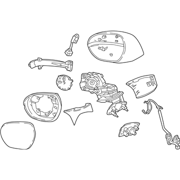 Buick Mirror Cover - 84144745