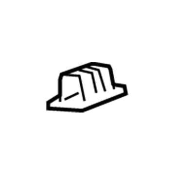 Chevy 11546868 Wheelhouse Liner Nut