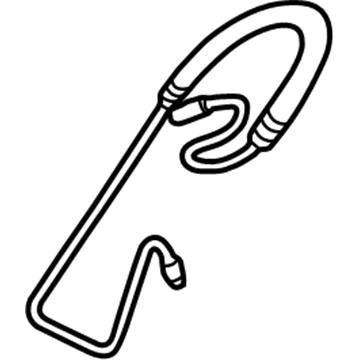 GMC Typhoon Power Steering Hose - 26004780