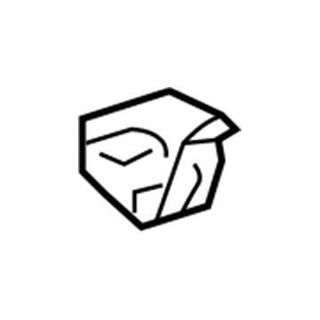 Buick 11610544 Fender Retainer