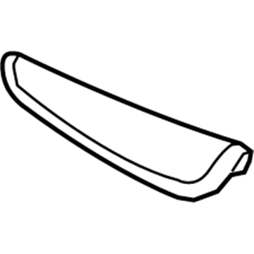 GM 23409457 Applique, Ash Gray, Passenger Side