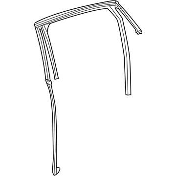 Buick LaCrosse Door Seal - 26243631