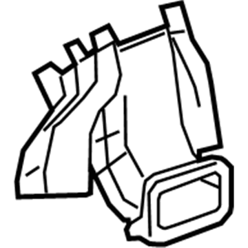 Buick 23412928 Center Duct