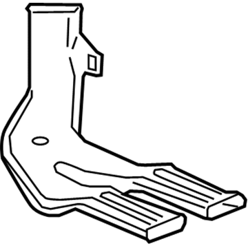Buick 84199484 Floor Duct
