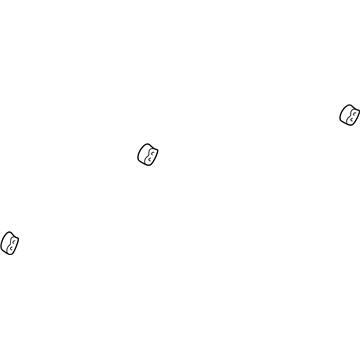 Chevy 91176921 Muffler & Pipe Rubber Mount