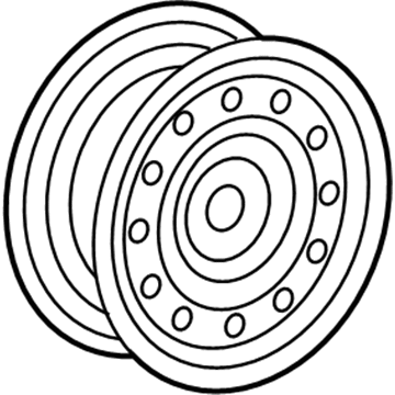 Saturn Ion Spare Wheel - 9593549