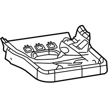 Pontiac 88994607 Seat Frame