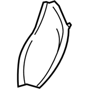 GM 94515567 Outer Panel, Dark Gray