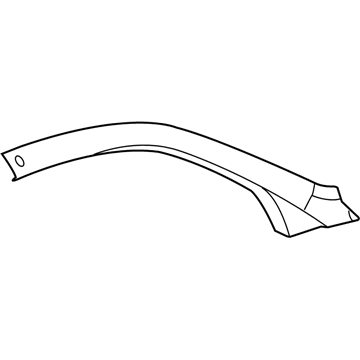 Pontiac 19180188 Pillar Molding