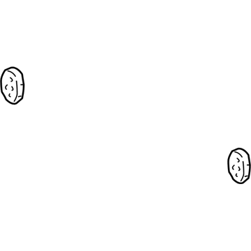 Chevy Aveo Exhaust Hanger - 96181437