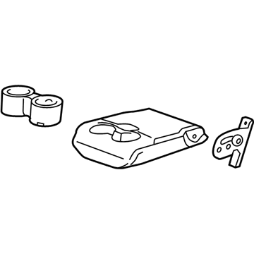 GM 23221347 Armrest, Rear Center GM 23221347 Armrest, Rear Center