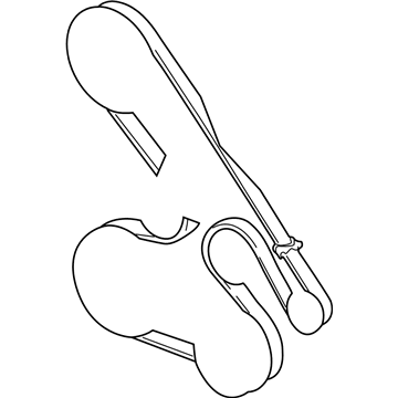 Oldsmobile 12575425 Drive Belt