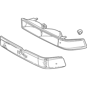 Chevy 15098267 Parking/Turn Lamp