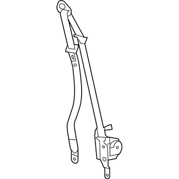 2012 Chevy Impala Seat Belt - 19259196