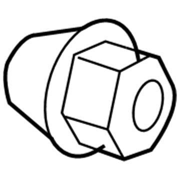 Chevy 9598799 Wheel Nut