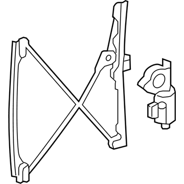 GMC Yukon Window Regulator - 20945139