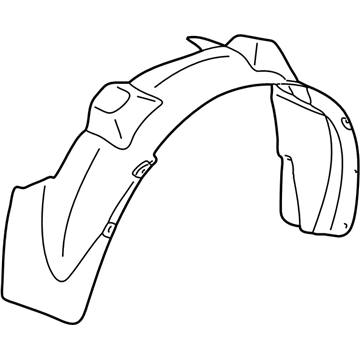 Saturn 15828907 Fender Liner